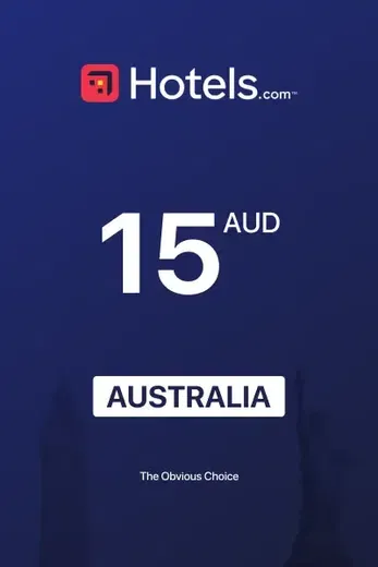Hotels.com 15 AUD Gift Card (Australia) gallery image 2