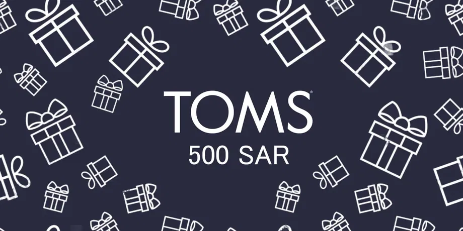 Toms 500 SAR Gift Card (Saudi Arabia) gallery image 2
