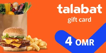 Talabat 4 OMR Gift Card (Oman)