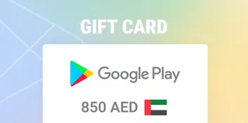 Google Play 850 AED Gift Card (UAE)