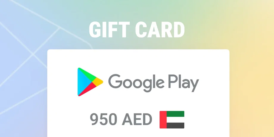 Google Play 950 AED Gift Card (UAE) gallery image 2
