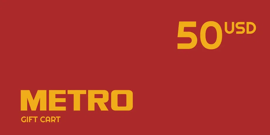 Metro 50 USD Gift Card (United States) gallery image 2