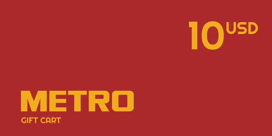 Metro 10 USD Gift Card (United States) gallery image 2