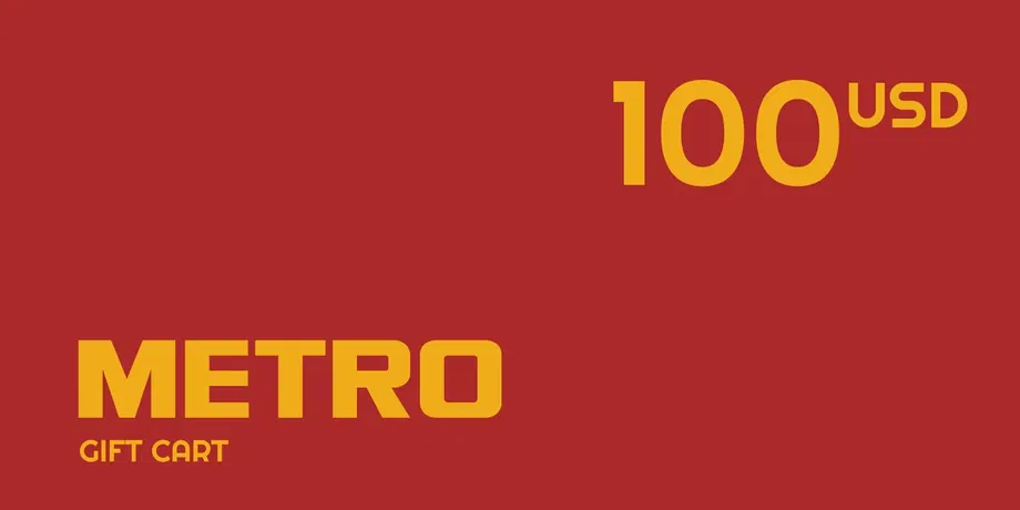 Metro 100 USD Gift Card (United States) gallery image 2