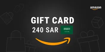 Amazon 240 SAR Gift Card (Saudi Arabia)