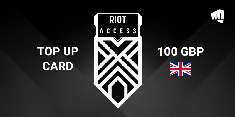 Riot Access 100 GBP Gift Card (Middle East) gallery image 2