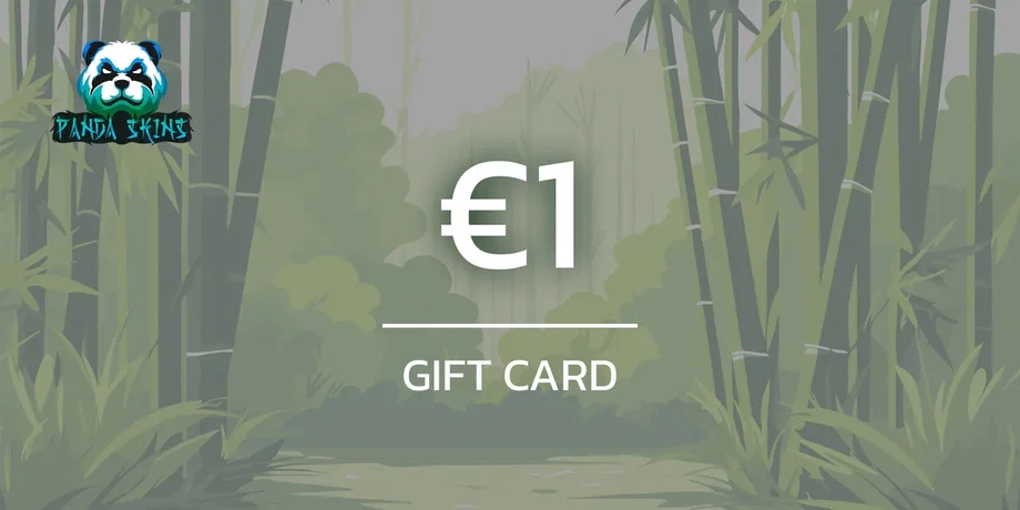 PandaSkins 1 EUR Gift Card (Europe) gallery image 2