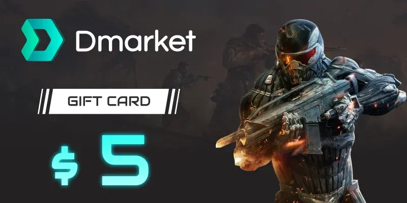 DMarket 5 USD Gift Card (Global) gallery image 2