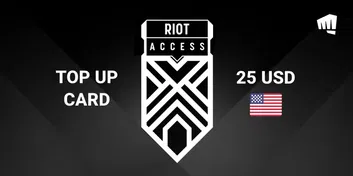 Riot Access 25 USD Gift Card (Middle East)