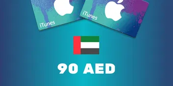 Apple iTunes 90 AED Gift Card (UAE)