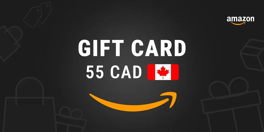 Amazon 55 CAD Gift Card (Canada) gallery image 2