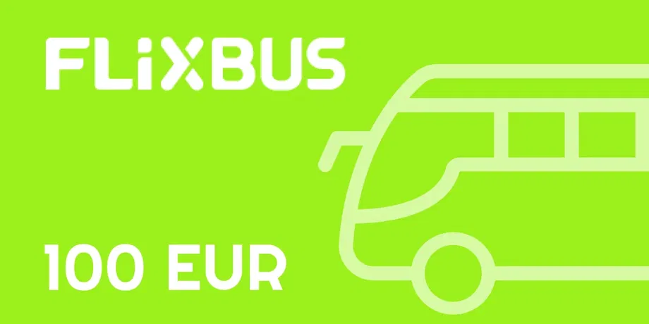 FlixBus 100 EUR Gift Card (Europe) gallery image 2