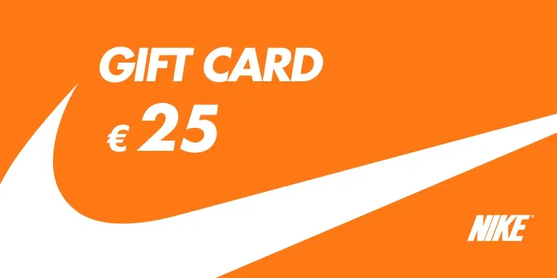 Nike 25 EUR Gift Card (Europe) gallery image 2