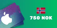Apple iTunes 750 NOK Gift Card (Norway) thumb 2