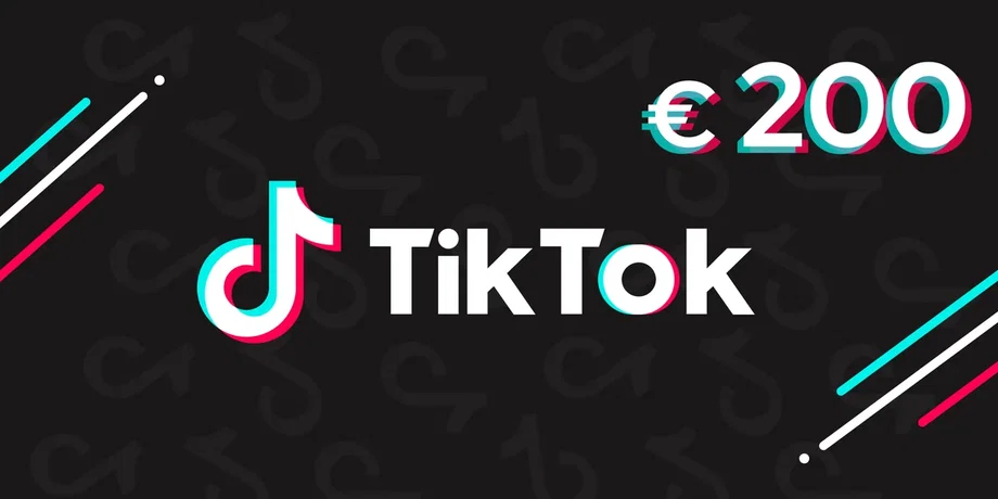 TikTok 200 EUR Gift Card (Europe) gallery image 2
