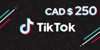 TikTok 250 CAD Gift Card (Global) thumb 2