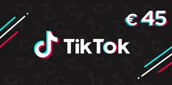 TikTok 45 EUR Gift Card (Europe)