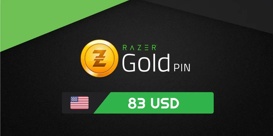 Razer Gold 83 USD Gift Card (United States) gallery image 2