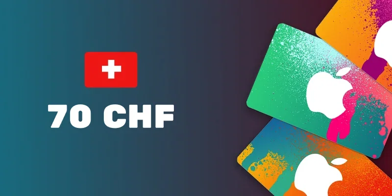 Apple iTunes 70 CHF Gift Card (Switzerland) gallery image 2