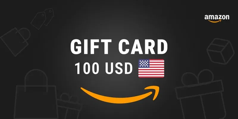 Amazon 100 USD Gift Card (Global) gallery image 2