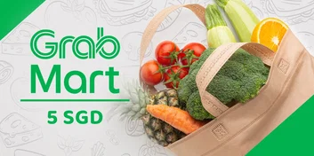 GrabMart 5 SGD Gift Card (Singapore)