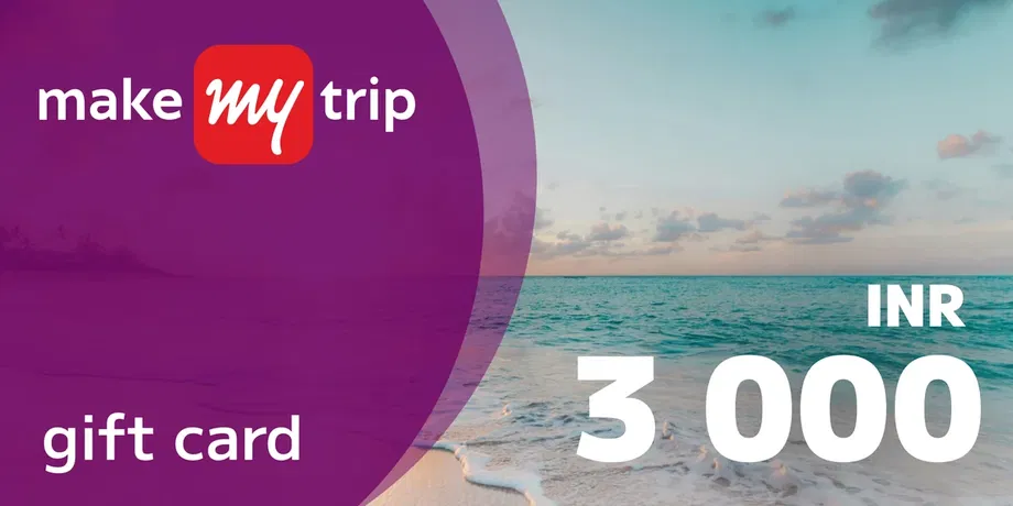 MakeMyTrip 3000 INR Gift Card (India) gallery image 2