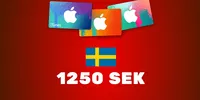 Apple iTunes 1250 SEK Gift Card (Sweden) thumb 2
