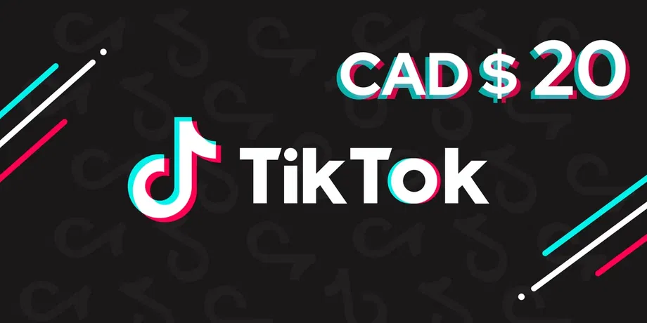 TikTok 20 CAD Gift Card (Global) gallery image 2