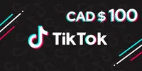 TikTok 100 CAD Gift Card (Global) thumb 2