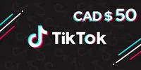 TikTok 50 CAD Gift Card (Global) thumb 2