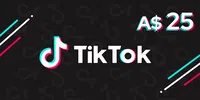 TikTok 25 AUD Gift Card (Global) thumb 2