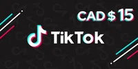 TikTok 15 CAD Gift Card (Global) thumb 2