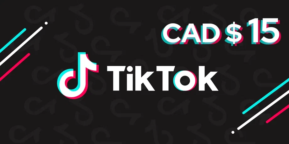 TikTok 15 CAD Gift Card (Global) gallery image 2