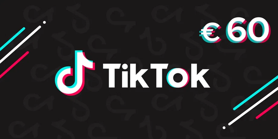 TikTok 60 EUR Gift Card (Europe) gallery image 2