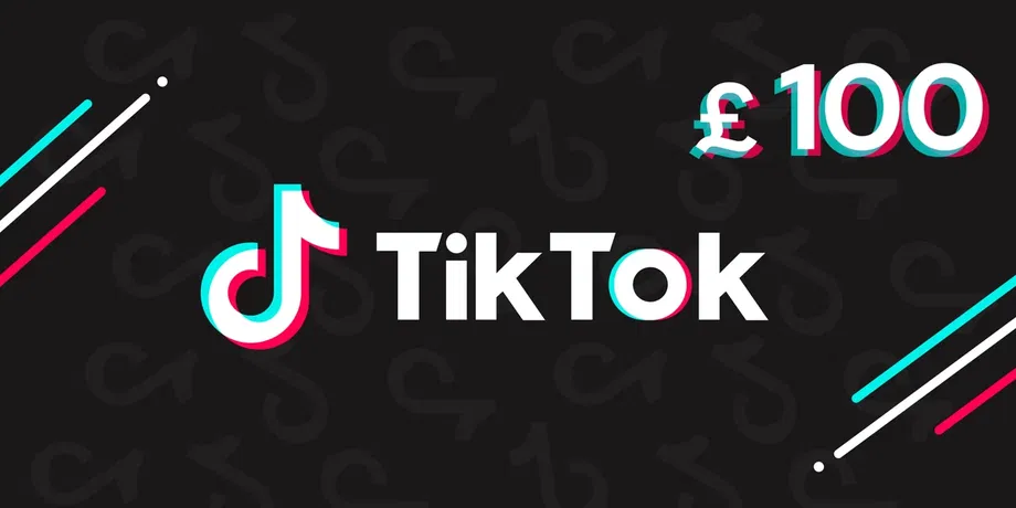 TikTok 100 GBP Gift Card (Global) gallery image 2