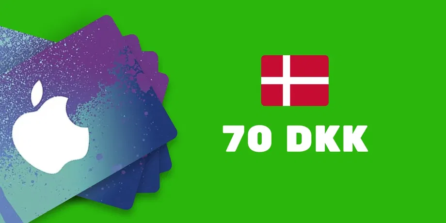 Apple iTunes 70 DKK Gift Card (Denmark) gallery image 2