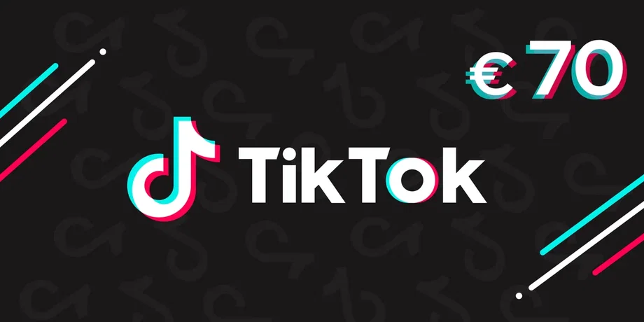 TikTok 70 EUR Gift Card (Europe) gallery image 2