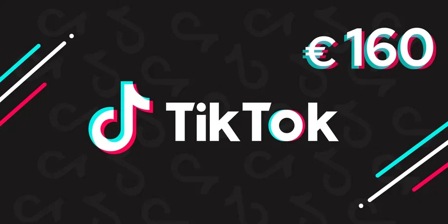 TikTok 160 EUR Gift Card (Europe) gallery image 2