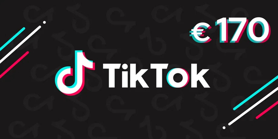 TikTok 170 EUR Gift Card (Europe) gallery image 2