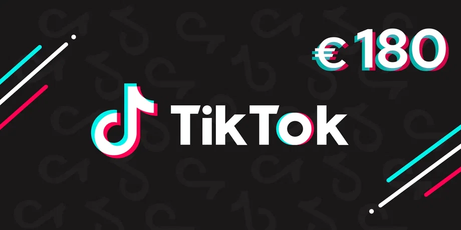 TikTok 180 EUR Gift Card (Europe) gallery image 2