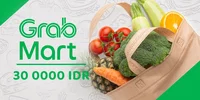 GrabMart 300000 IDR Gift Card (Indonesia) thumb 2