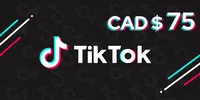 TikTok 75 CAD Gift Card (Global) thumb 2