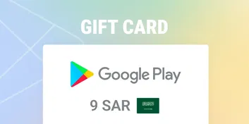 Google Play 9 SAR Gift Card (Saudi Arabia)