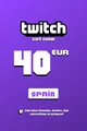 Twitch 40 EUR Gift Card (Spain) thumb 2