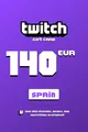 Twitch 140 EUR Gift Card (Spain) thumb 2
