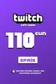 Twitch 110 EUR Gift Card (Spain) thumb 2