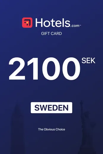 Hotels.com 2100 SEK Gift Card (Sweden) gallery image 2