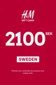 H&M 2100 SEK Gift Card (Sweden) thumb 2