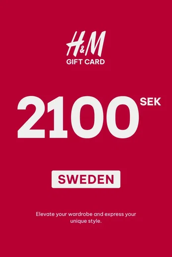 H&M 2100 SEK Gift Card (Sweden) gallery image 2