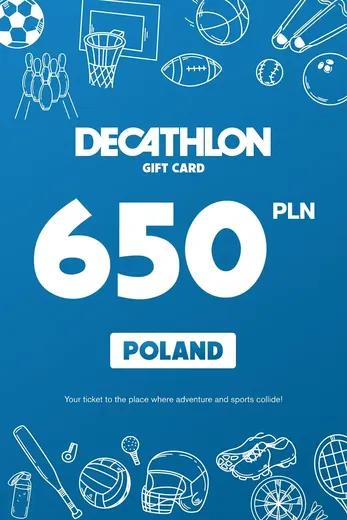 Decathlon 650 PLN Gift Card (Poland) gallery image 2